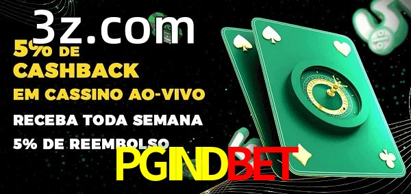Promoções do cassino ao Vivo PGINDBET